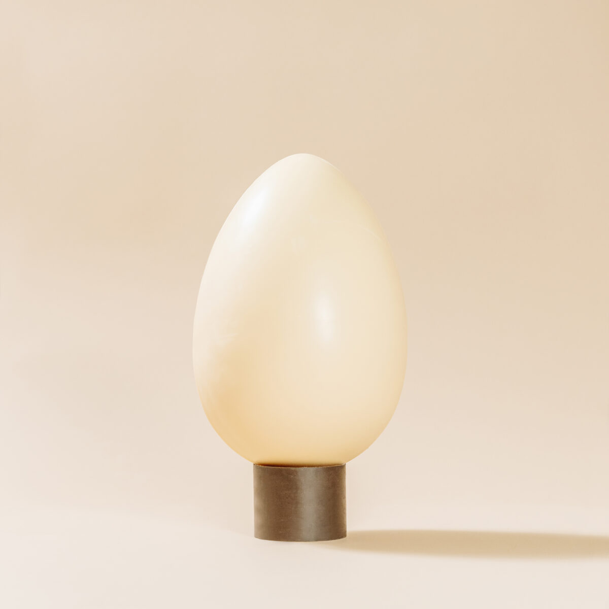 White chocolate egg
